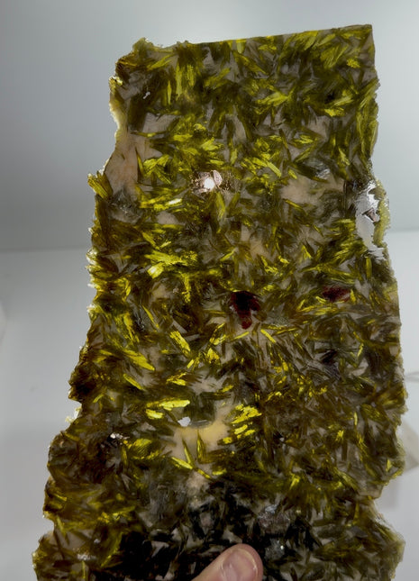 Green Actinolite in Quartz PM1681
