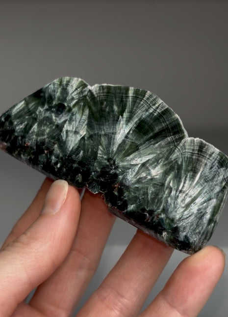 High Grade Green Seraphinite