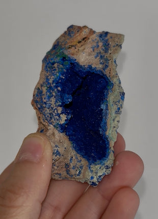 Incredible Blue Azurite Geode from Utah Collection # 790
