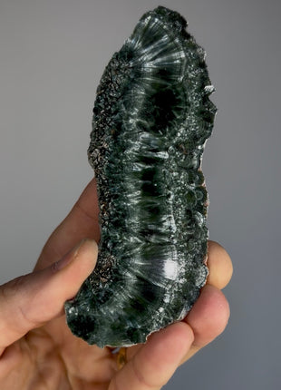 High Grade Chatoyant Green Seraphinite