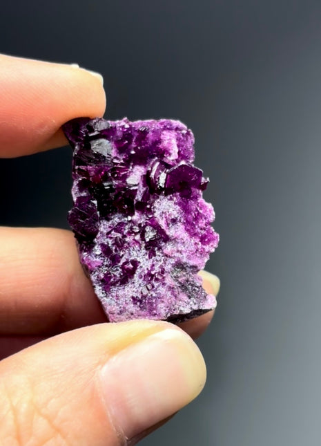 Purple Red Kammererite Specimen