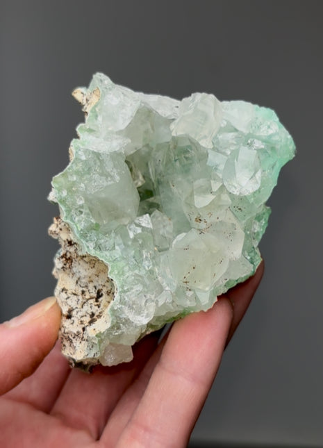Rare Green Dioptase Included Quartz