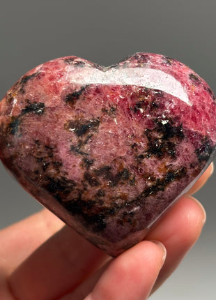 Pink Rhodonite Heart