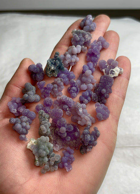 Grape Agate Lot - From Sulawesi, Indonesia - 30 Pieces !