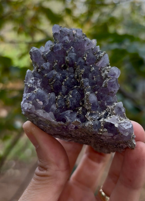 Wow ! Amethyst with Pyrite
