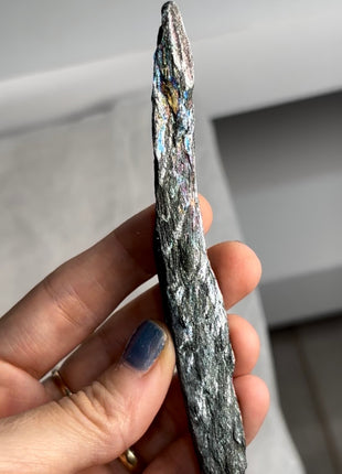 6 Pieces ! Rainbow Hematite Lot - 1992 find