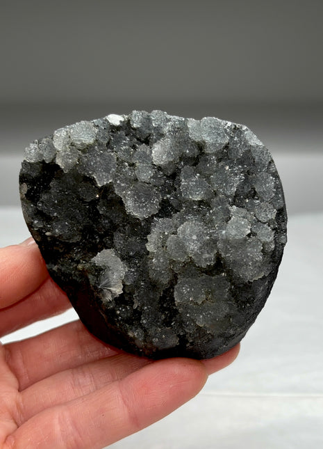 Very High Grade Druzy Black Chalcedony