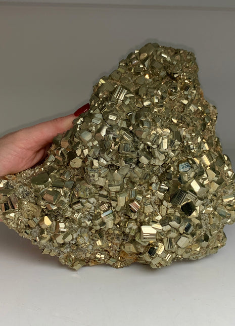Huge Pyrite Specimen from Peru - Collection # 140