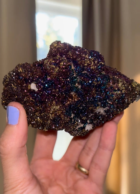 Incredible Color ! Chalcopyrite from Sweetwater mine