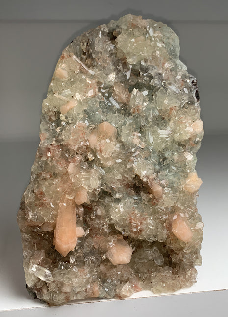 Very High Grade Apophyllite with Pink Stilbite # PM0220