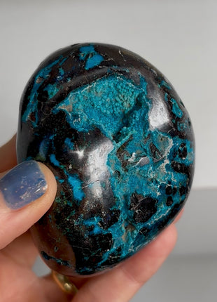 Blue Chrysocolla Geode PM1526