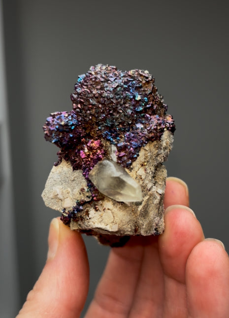 Incredible Chalcopyrite with Calcite, Dolomite