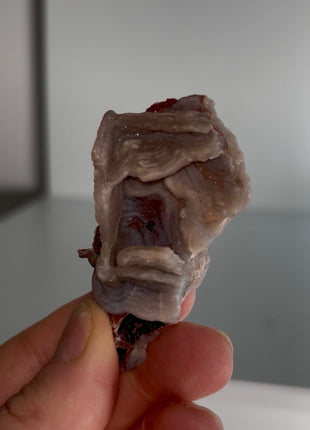 Unusual ! Amethyst after Chalcedony Specimen PM1193