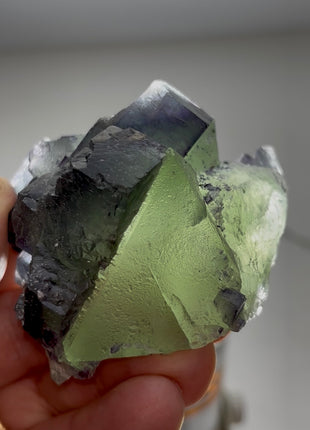Green and Purple Fluorite PM0449
