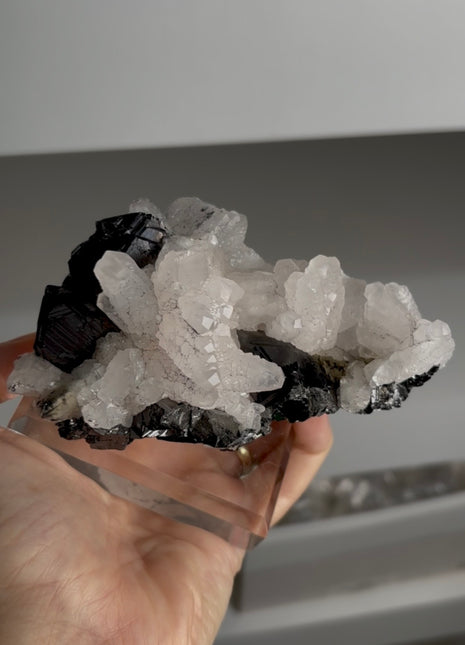 Calcite with Sphalerite - From Trepca mine