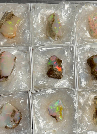 9 pieces !  High Grade We’lo Opal Lot  - From Ethiopia