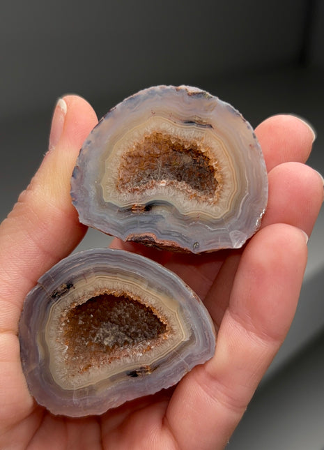 Gambiri Agate Pair - From Malawi