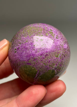 Purple Green Stichtite Sphere