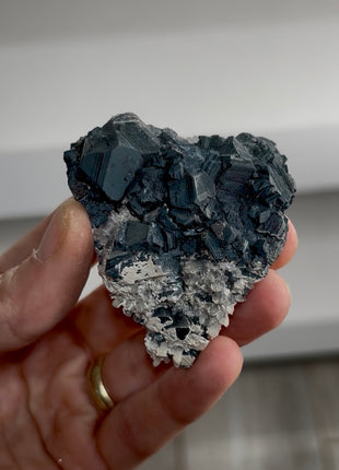 Metallic Blue Sphalerite Specimen