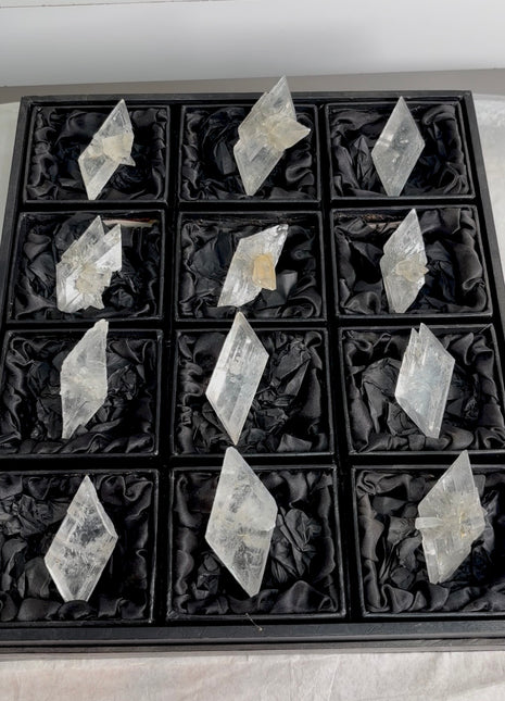 12 Piece Lot ! Selenite Lot with Sharp Terminations
