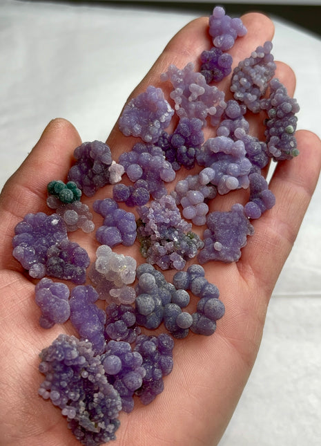 Grape Agate Lot - From Sulawesi, Indonesia - 30 Pieces !