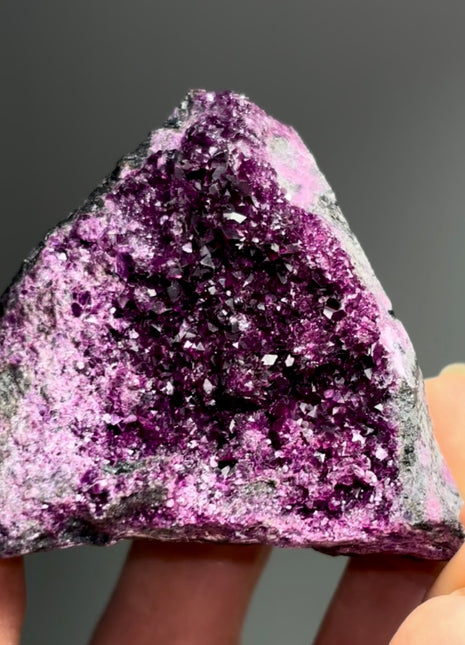 Purple Red Kammererite Specimen