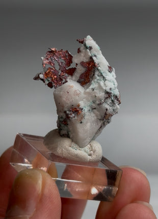 New find ! Native Copper on Quartz