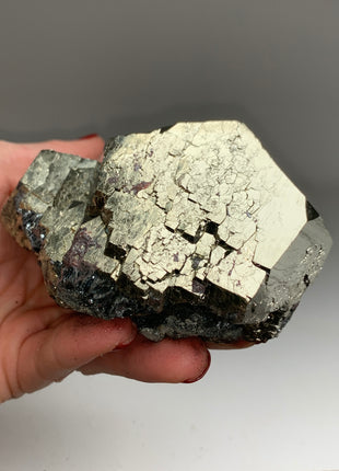 Step-wise Pentadodecahedral Pyrite from Elba, Italy -  Collection 
 # 120
