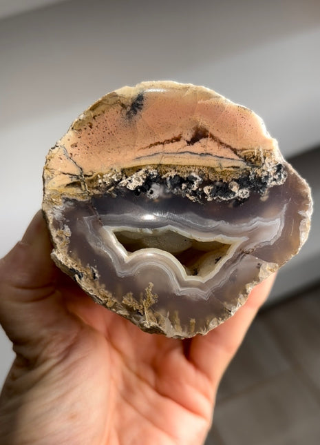 New Arrival ! Pink Cloud Agate