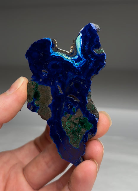 Rare and Amazing ! Blue Azurite from Siberia, Russia