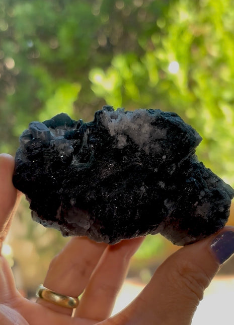 Blue Riebeckite with Quartz PM1557