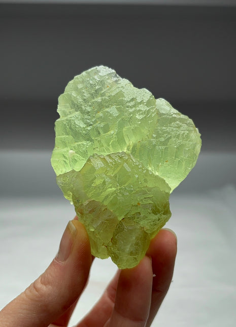 Step-wise Bright Green Fluorite Collection # 425