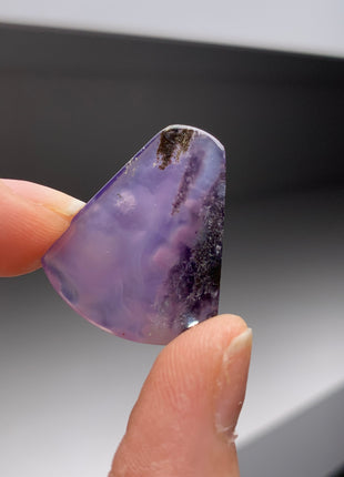 Green Moss in Purple Chalcedony !