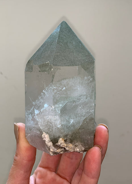 Green Chlorite Quartz - Mont Blanc, France