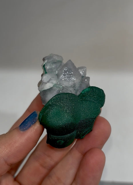 Malachite with Blue Quartz PM1496