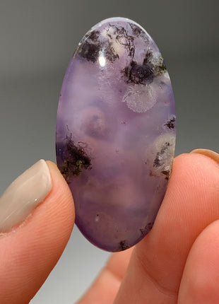 New Arrival ! Purple Moss Chalcedony