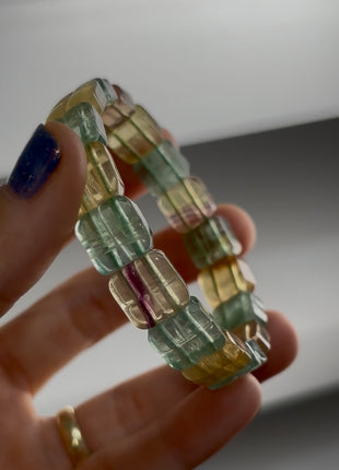 Candy Fluorite Bangle BG041