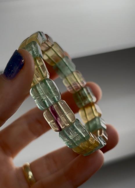 Candy Fluorite Bangle BG041