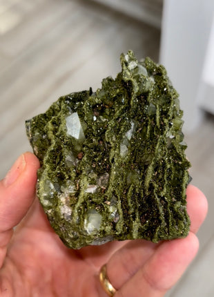 Very High Grade Forest Epidote with Quartz PM1227