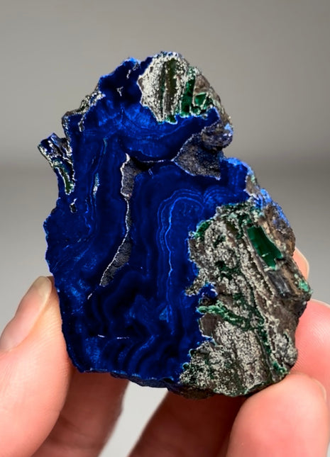 Rare and Amazing ! Blue Azurite from Siberia, Russia