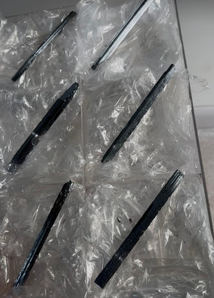 6 Pieces ! Silvery Stibnite Specimens Lot