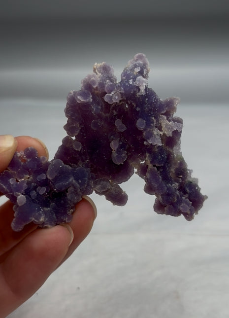 Velvety ! Grape Agate Specimen - From Sulawesi, Indonesia