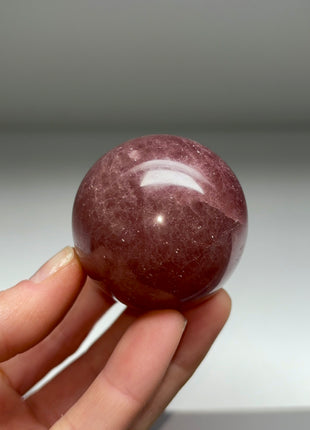 New Arrival ! Red Strawberry Quartz Sphere