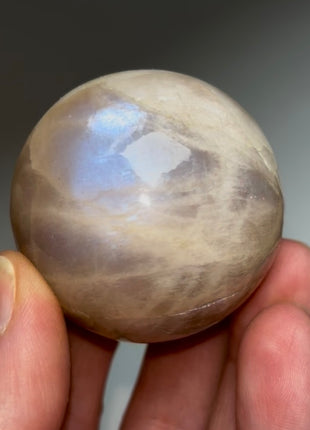 Flashy Rainbow Moonstone Sphere
