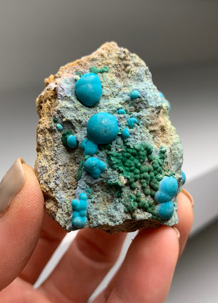 New ! Bubbly Blue Chrysocolla - L’etoile du Congo mine