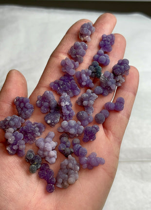 Grape Agate Lot - From Sulawesi, Indonesia - 30 Pieces !