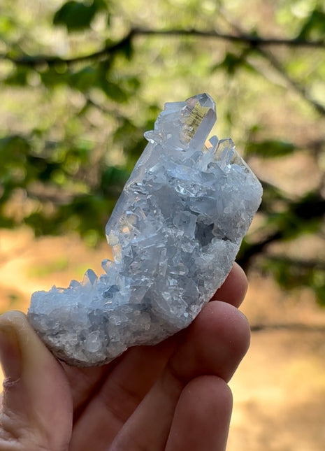 Blue Celestite from Madagascar