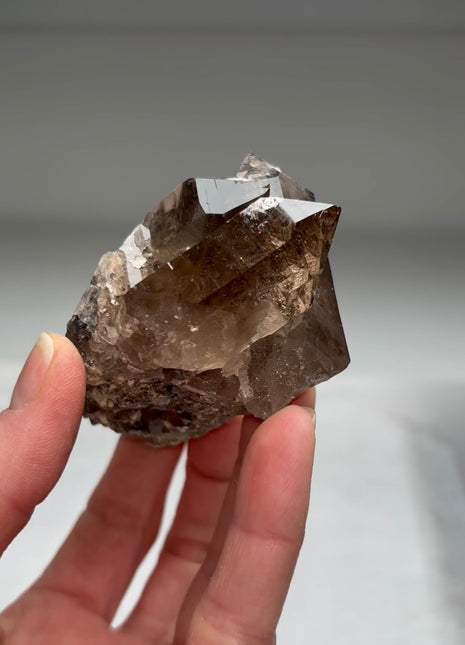 Very Clear Smoky Quartz - From Swiss Alps