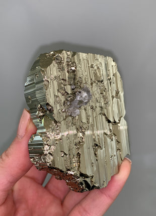 Very Lustrous Pyrite - From Huanzala, Peru