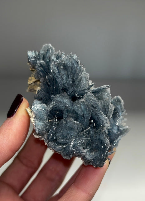 Blue Barite - From Cavnic mine, Romania